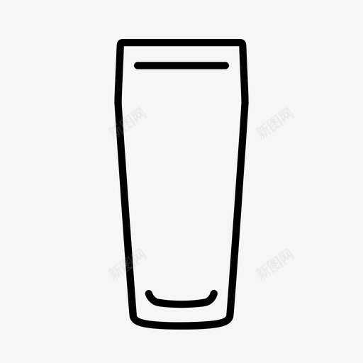 威利玻璃啤酒工艺啤酒图标svg_新图网 https://ixintu.com 品脱 啤酒 威利 工艺 玻璃 玻璃器皿 玻璃杯 酒吧
