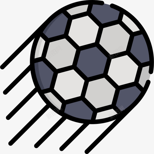 足球荷兰11线性颜色图标svg_新图网 https://ixintu.com 线性颜色 荷兰11 足球