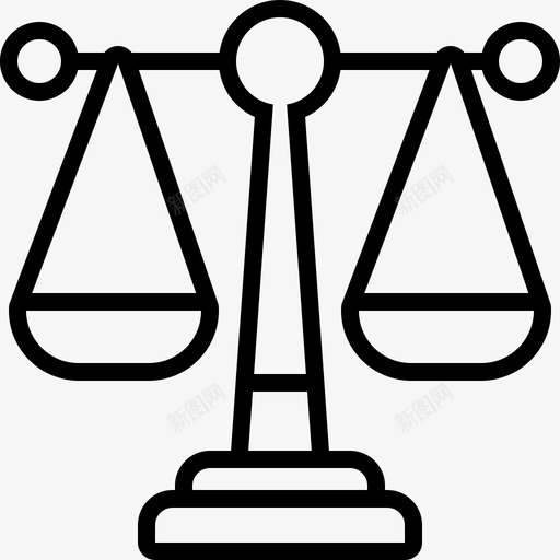 法律正义立法图标svg_新图网 https://ixintu.com 三段论 正义 正直 法律 立法