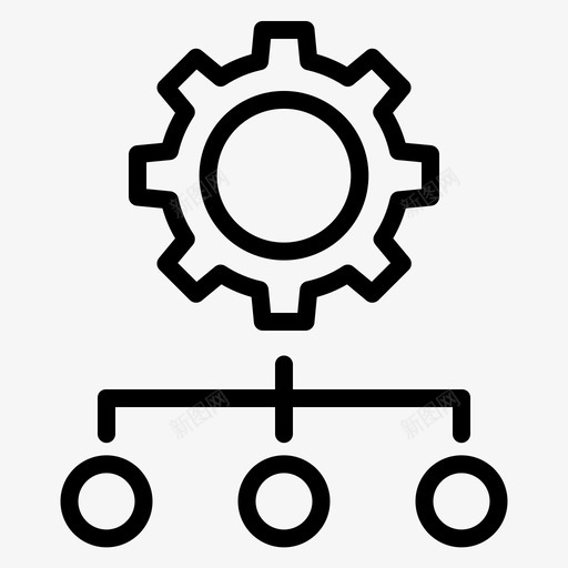 设置工程流程图标svg_新图网 https://ixintu.com 工程 流程 计划 设置