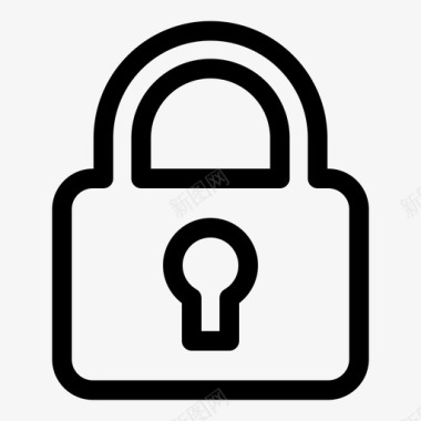锁定密码私人图标图标