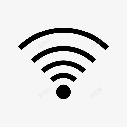 互联网浏览器连接图标svg_新图网 https://ixintu.com wifi 互联网 微笑 浏览器 连接