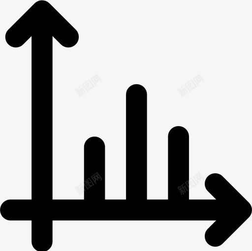 条形图图表13线性图标svg_新图网 https://ixintu.com 图表 条形图 线性