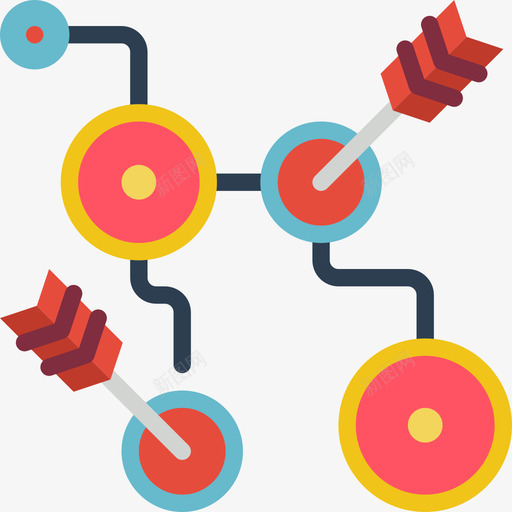 目标搜索引擎优化和网页优化16平面图标svg_新图网 https://ixintu.com 平面 搜索引擎优化和网页优化16 目标