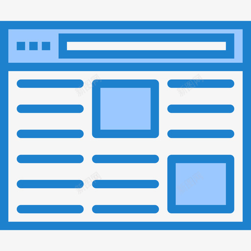 浏览器essentials营销在线3蓝色图标svg_新图网 https://ixintu.com essentials 在线 浏览器 营销 蓝色