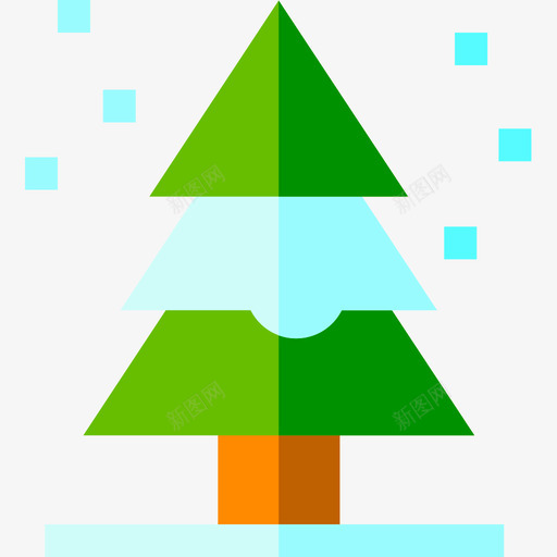 圣诞树圣诞城10公寓图标svg_新图网 https://ixintu.com 公寓 圣诞城10 圣诞树