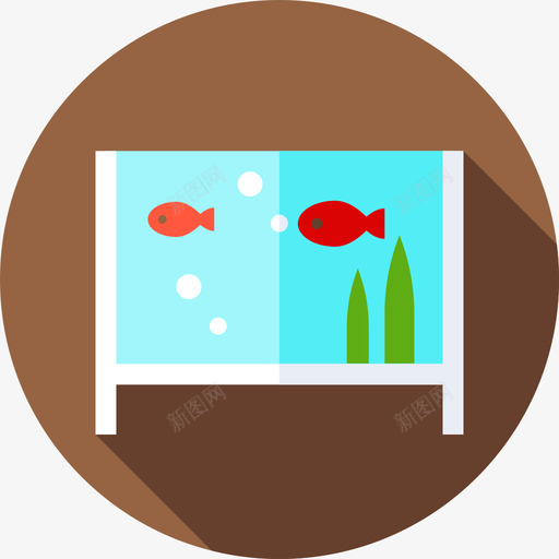水族馆室内5平面图标svg_新图网 https://ixintu.com 室内设计5 平面 水族馆