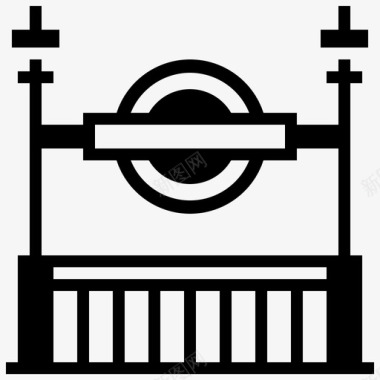 地铁伦敦英国元素女王和国家图标图标