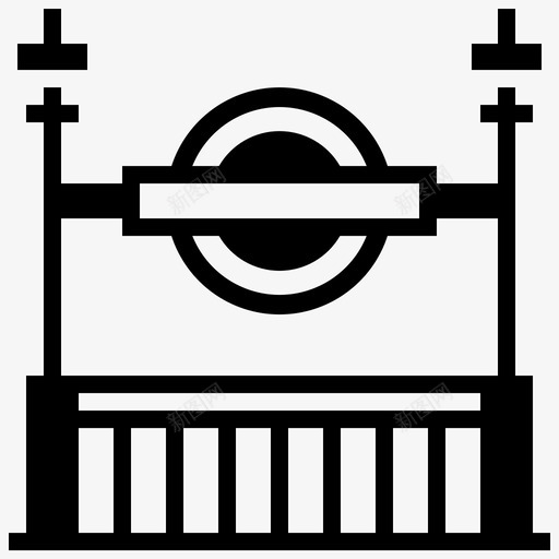 地铁伦敦英国元素女王和国家图标svg_新图网 https://ixintu.com 伦敦 地铁 英国元素女王和国家