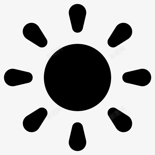 阳光夏天阳光灿烂图标svg_新图网 https://ixintu.com 夏天 天气晴朗 阳光 阳光明媚 阳光灿烂