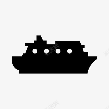 船商船航海图标图标