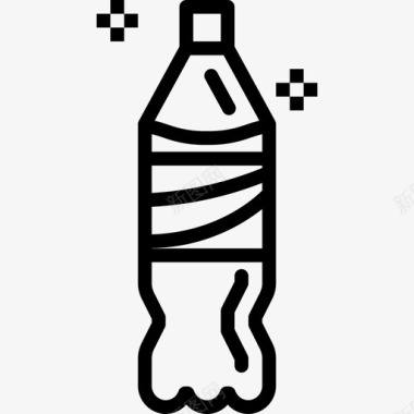 瓶食品饮料2线性图标图标