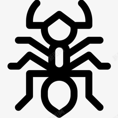 蚂蚁昆虫9直系图标图标