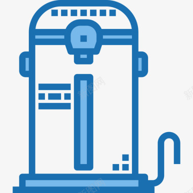 锅炉家用电器16蓝色图标图标