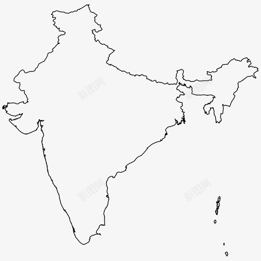 印度世界各国图标svg_新图网 https://ixintu.com 世界各国 印度