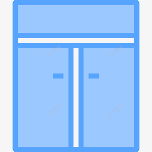 壁橱家具101蓝色图标svg_新图网 https://ixintu.com 壁橱 家具101 蓝色
