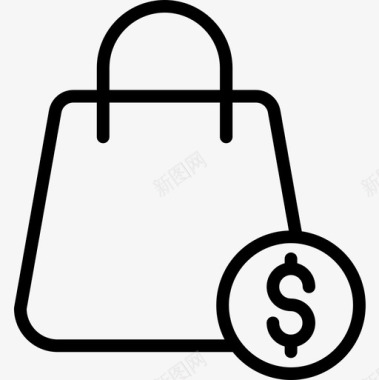 购物袋电子商务118概述图标图标