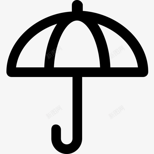 伞雨伞雨伞雨图标svg_新图网 https://ixintu.com 雨伞