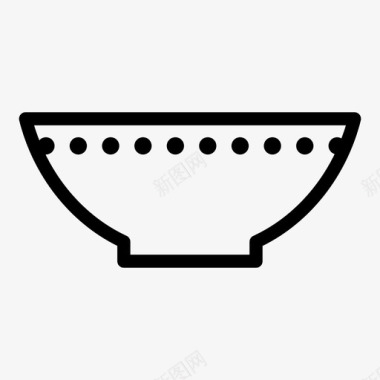 盘子陶瓷食物图标图标