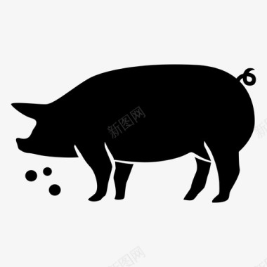 猪只饲喂图标
