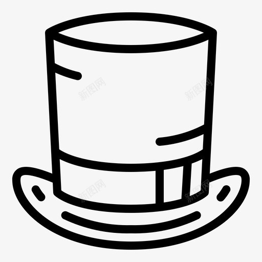 丝绸帽子美国头图标svg_新图网 https://ixintu.com 丝绸 亿万 富翁 帽子 美国 魔术 魔术师