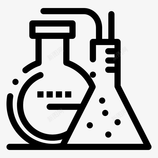 弗罗伦斯反应瓶化学反应室v4web接口图标svg_新图网 https://ixintu.com v4 web 化学反应 反应 弗罗 接口 罗伦