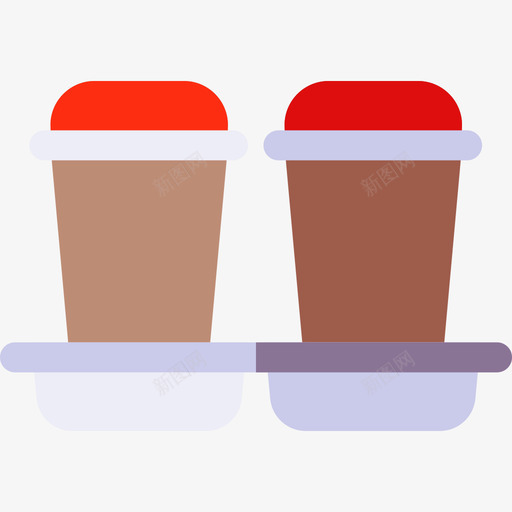 咖啡杯圣诞食品饮料3杯无糖图标svg_新图网 https://ixintu.com 3杯 咖啡杯 圣诞 无糖 食品饮料
