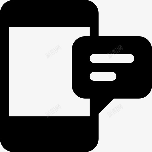电话留言手机智能手机图标svg_新图网 https://ixintu.com 手机 智能 电话 留言 联系人