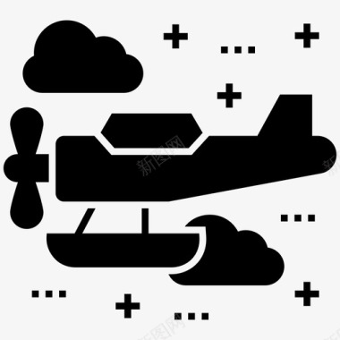 飞机空客喷气式飞机图标图标