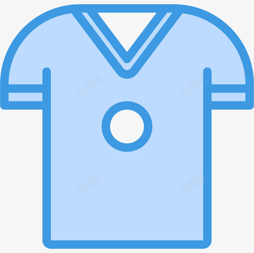 衬衫webessential6蓝色图标svg_新图网 https://ixintu.com webessential6 蓝色 衬衫