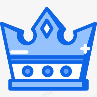 皇冠jewlery4蓝色图标图标