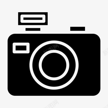 相机配件摄影图标图标
