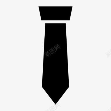 领带时尚款式图标图标