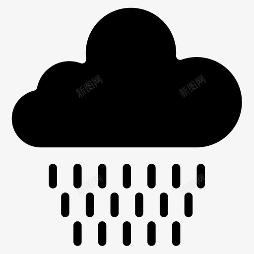 下雨天气181加油图标svg_新图网 https://ixintu.com 下雨 加油 天气181