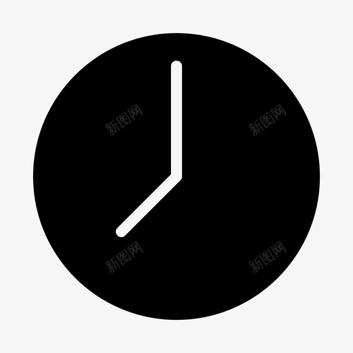 时钟持续时间小时图标svg_新图网 https://ixintu.com 学校标志 小时 持续时间 时钟 时间 长度