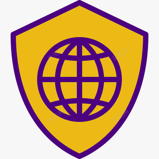 安全性连接线性颜色图标svg_新图网 https://ixintu.com 安全性 线性颜色 连接