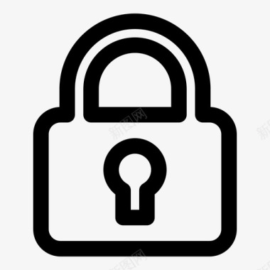 锁密码私人图标图标