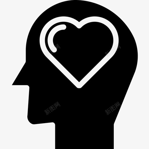 心脏人类大脑29填充图标svg_新图网 https://ixintu.com 人类大脑29 填充 心脏