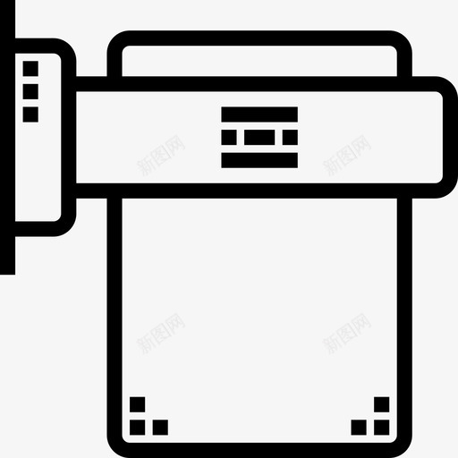 灯具家用电器14线性图标svg_新图网 https://ixintu.com 家用电器 灯具 线性