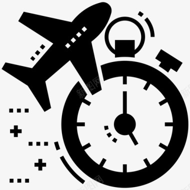 航班时间登机时间出发时间图标图标