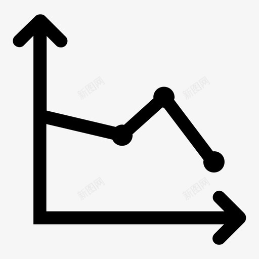 图表分析数据图标svg_新图网 https://ixintu.com 分析 图表 损失 数据 直方图