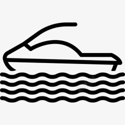 水上自行车水上自行车漂流骑行图标高清图片