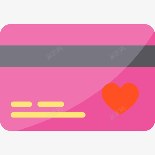 信用卡love71flat图标svg_新图网 https://ixintu.com flat love71 信用卡