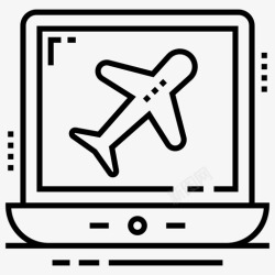 航班信息在线航班预订航班搜索在线航班信息图标高清图片