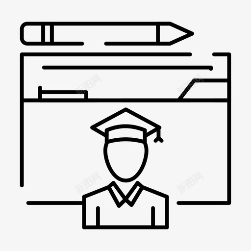 头像教育文件夹图标svg_新图网 https://ixintu.com 2月 头像 学者 收集 教育 文件夹 毕业 界面 研究生 网络