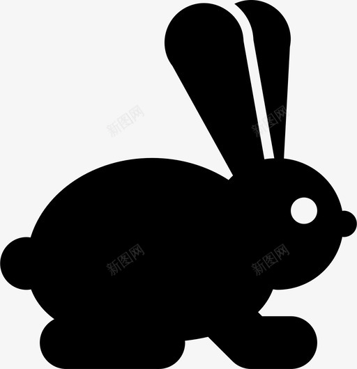 复活节兔子庆祝活动和假日图标svg_新图网 https://ixintu.com 复活节兔子 庆祝活动和假日