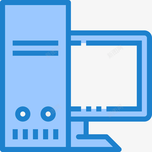 工作站计算机硬件15蓝色图标svg_新图网 https://ixintu.com 工作站 硬件 蓝色 计算机