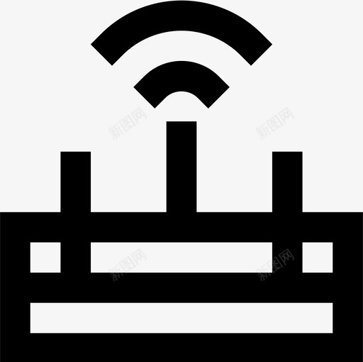 Wifi信号电信3线性图标svg_新图网 https://ixintu.com Wifi 信号 电信 线性
