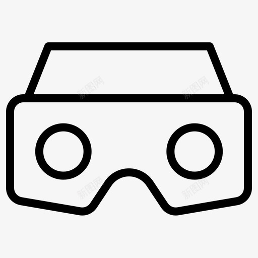 ar眼镜虚拟现实vr图标svg_新图网 https://ixintu.com ar眼镜 vr 虚拟现实