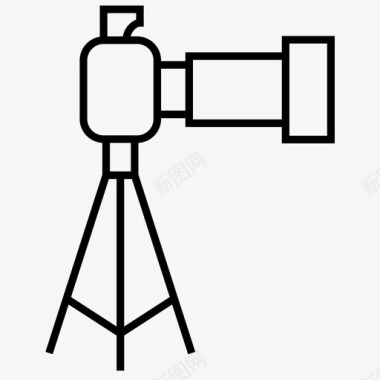 相机单反相机专业摄影图标图标
